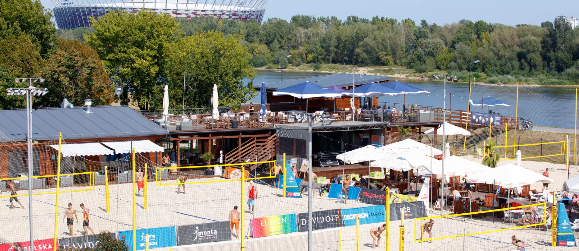 Boiska do siatkówki plażowej Monta Bech Volleyball Club Warszawa