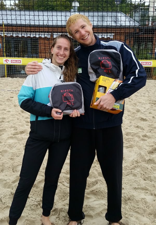 Decathlon turniej mixtow monta beach volleyball club 2018 magda sadlakowska krzysztof czainski